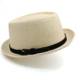 Chapeau Pork Pie En Paille Avec Ceinture 13 Chapeau Pork Pie En Paille Avec Ceinture -Chapeau Chic Soldes 6270 xjxypn