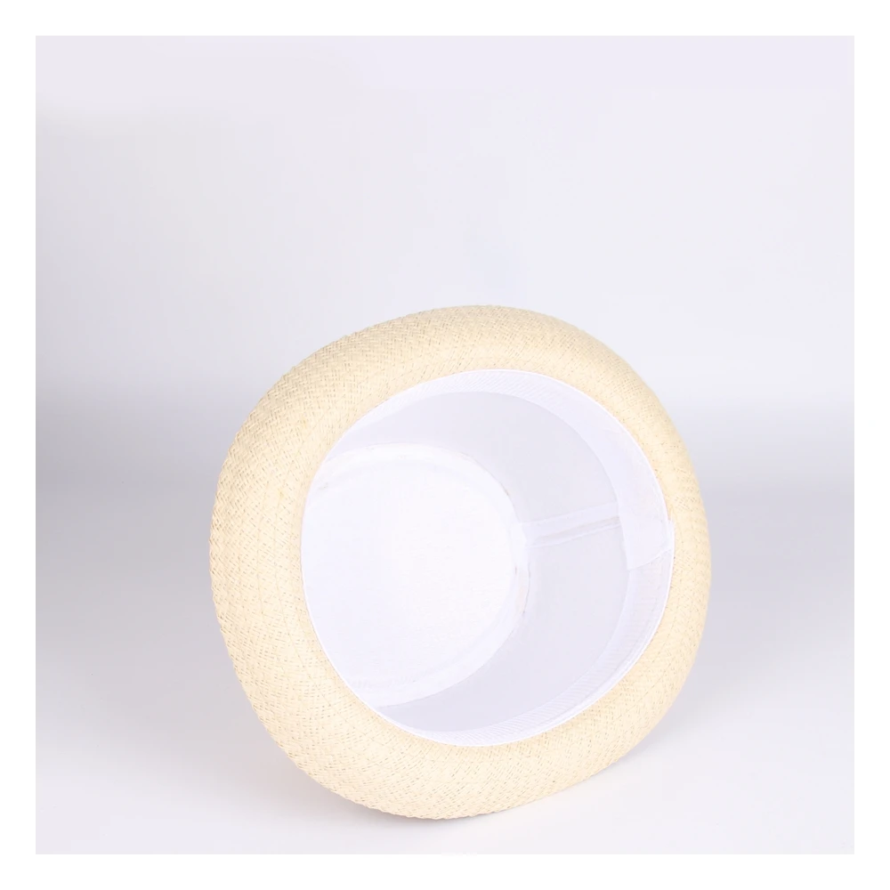 Chapeau Pork Pie En Paille Avec Ruban 4 Chapeau Pork Pie En Paille Avec Ruban – Image 2