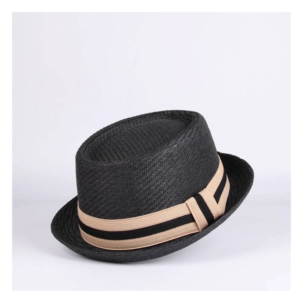 Chapeau Pork Pie En Paille Avec Ruban 13 Chapeau Pork Pie En Paille Avec Ruban – Image 11