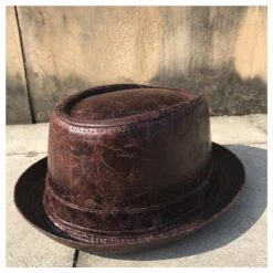 Chapeau Pork Pie En Cuir 10 Chapeau Pork Pie En Cuir -Chapeau Chic Soldes 6322 2aepv0