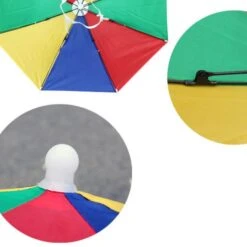 Chapeau Parapluie Arc-en-ciel Grand Format -Chapeau Chic Soldes 6572 dc3e26 1