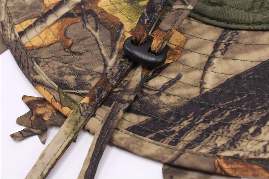 Chapeau De Chasse Camouflage Feuille D’arbre 7 Chapeau De Chasse Camouflage Feuille D’arbre – Image 5