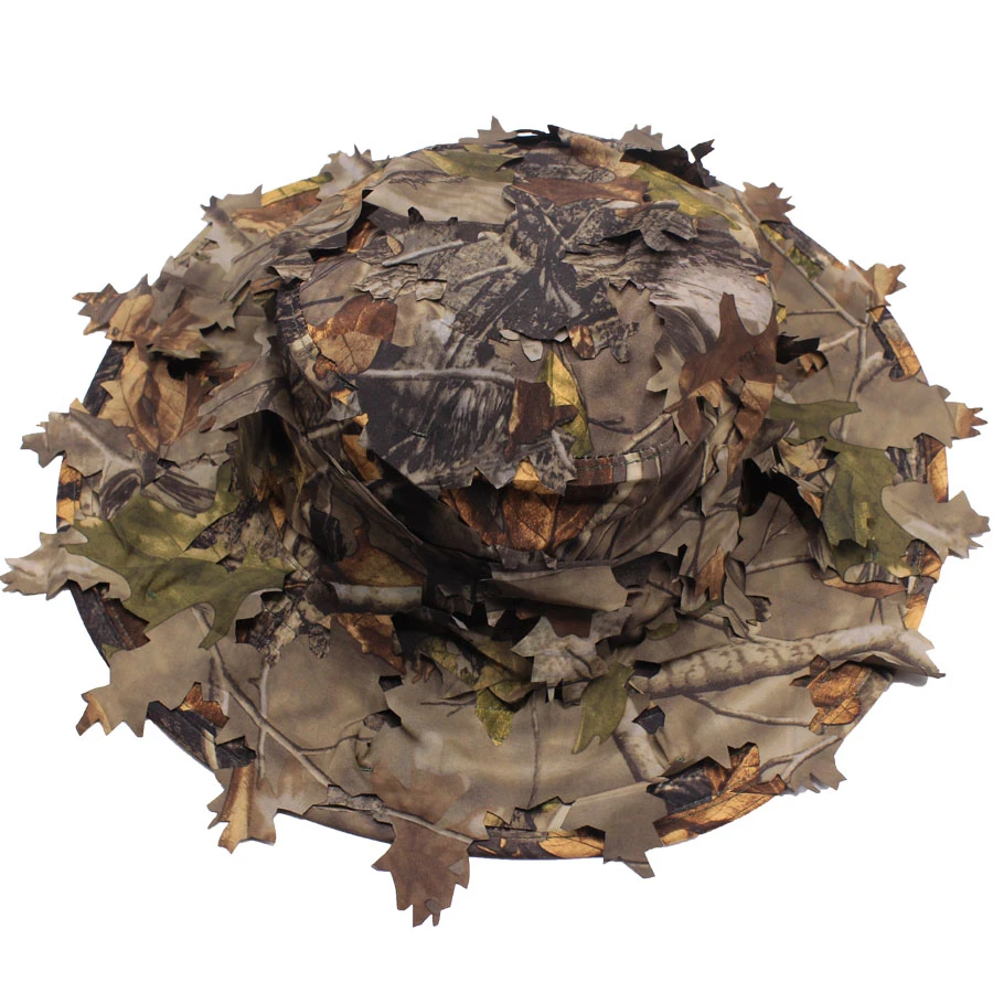Chapeau De Chasse Camouflage Feuille D’arbre 4 Chapeau De Chasse Camouflage Feuille D’arbre – Image 2