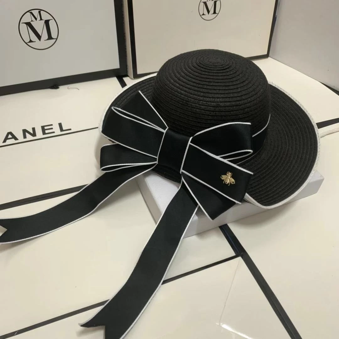 Chapeau Breton En Paille à Gros Nœud 5 Chapeau Breton En Paille à Gros Nœud – Image 3