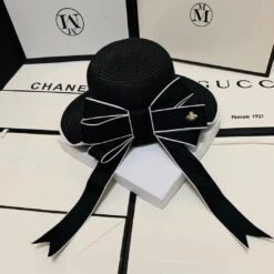 Chapeau Breton En Paille à Gros Nœud 11 Chapeau Breton En Paille à Gros Nœud -Chapeau Chic Soldes 7153 gdbay2