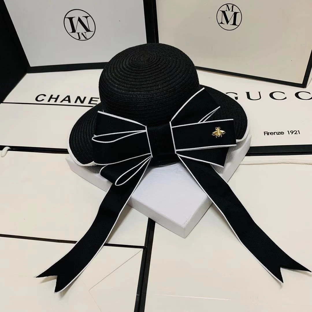 Chapeau Breton En Paille à Gros Nœud 7 Chapeau Breton En Paille à Gros Nœud – Image 5