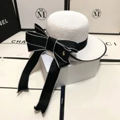 Chapeau Breton En Paille à Gros Nœud 8 Chapeau Breton En Paille à Gros Nœud -Chapeau Chic Soldes 7153 k77jts