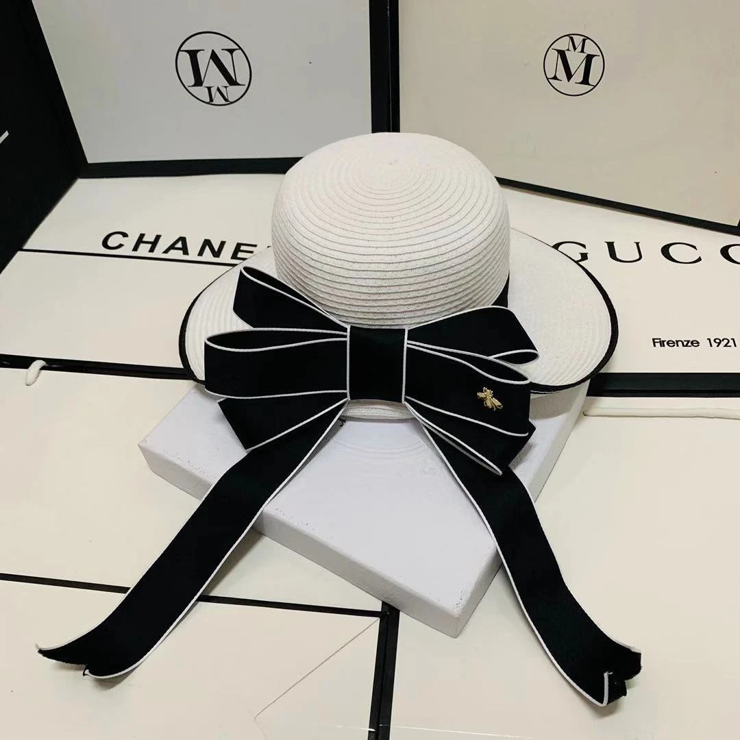 Chapeau Breton En Paille à Gros Nœud 6 Chapeau Breton En Paille à Gros Nœud – Image 4