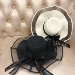 Chapeau Breton En Paille Et Tulle