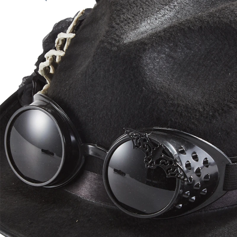Chapeau Rétro à Lunettes Style Steampunk 8 Chapeau Rétro à Lunettes Style Steampunk – Image 6