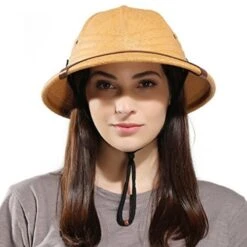Chapeau Colonial En Paille Pour Adultes -Chapeau Chic Soldes 7698 7fe43f