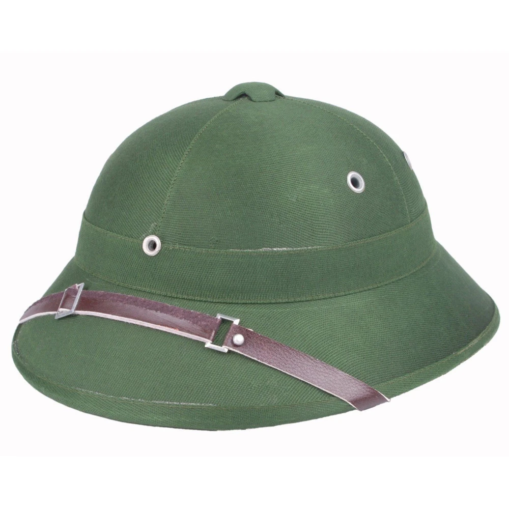 Chapeau Colonial En Tissu Vert 3 Chapeau Colonial En Tissu Vert