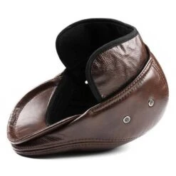 Béret D’hiver En Cuir Pour Homme 10 Béret D’hiver En Cuir Pour Homme -Chapeau Chic Soldes 7785 adf2b0