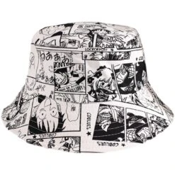 Chapeau Bob Luffy One Piece Noir Et Blanc 13 Chapeau Bob Luffy One Piece Noir Et Blanc -Chapeau Chic Soldes 7932 3mfabl