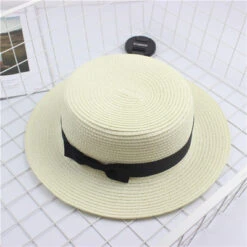 Chapeau Panama De Plage Avec Nœud Papillon Pour Filles 15 Chapeau Panama De Plage Avec Nœud Papillon Pour Filles -Chapeau Chic Soldes 8 4 1