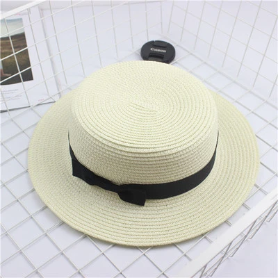 Chapeau Panama De Plage Avec Nœud Papillon Pour Filles 9 Chapeau Panama De Plage Avec Nœud Papillon Pour Filles – Image 7