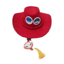 Chapeau Ace One Piece Rouge