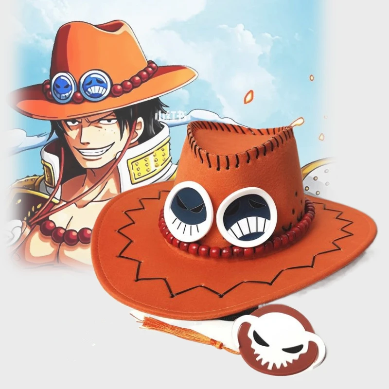 Chapeau Ace One Piece Marron 3 Chapeau Ace One Piece Marron