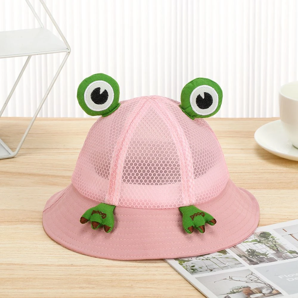 Chapeau Grenouille D’été En Maille Pour Enfant 5 Chapeau Grenouille D’été En Maille Pour Enfant – Image 3