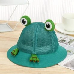 Chapeau Grenouille D’été En Maille Pour Enfant 18 Chapeau Grenouille D’été En Maille Pour Enfant -Chapeau Chic Soldes 8172 zq3nus
