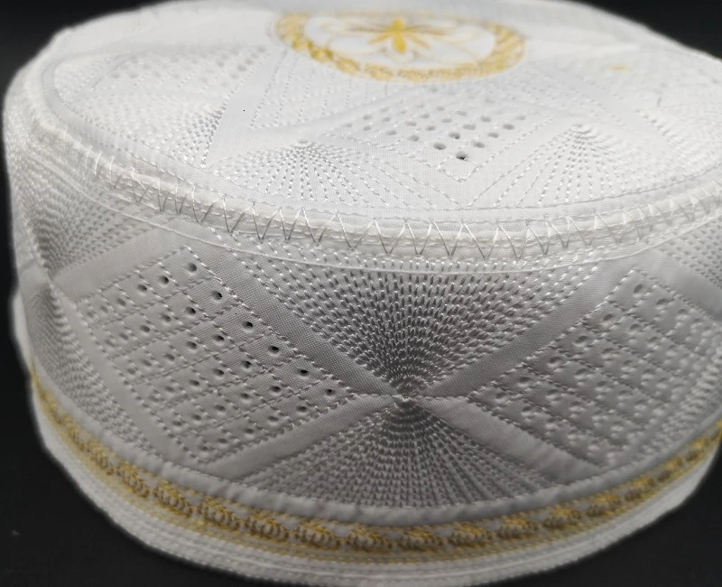Chapeau Marocain Blanc 4 Chapeau Marocain Blanc – Image 2