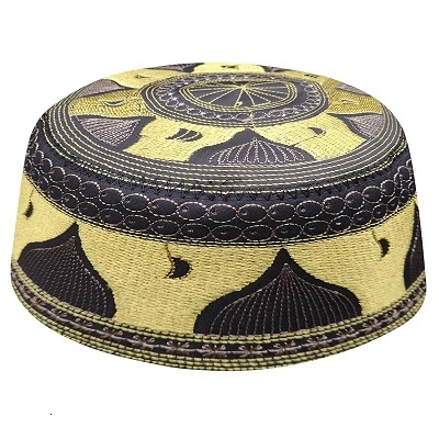 Chapeau Arabe En Coton Brodé 8 Chapeau Arabe En Coton Brodé – Image 6