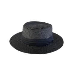 Chapeau Canotier De Soleil En Paille