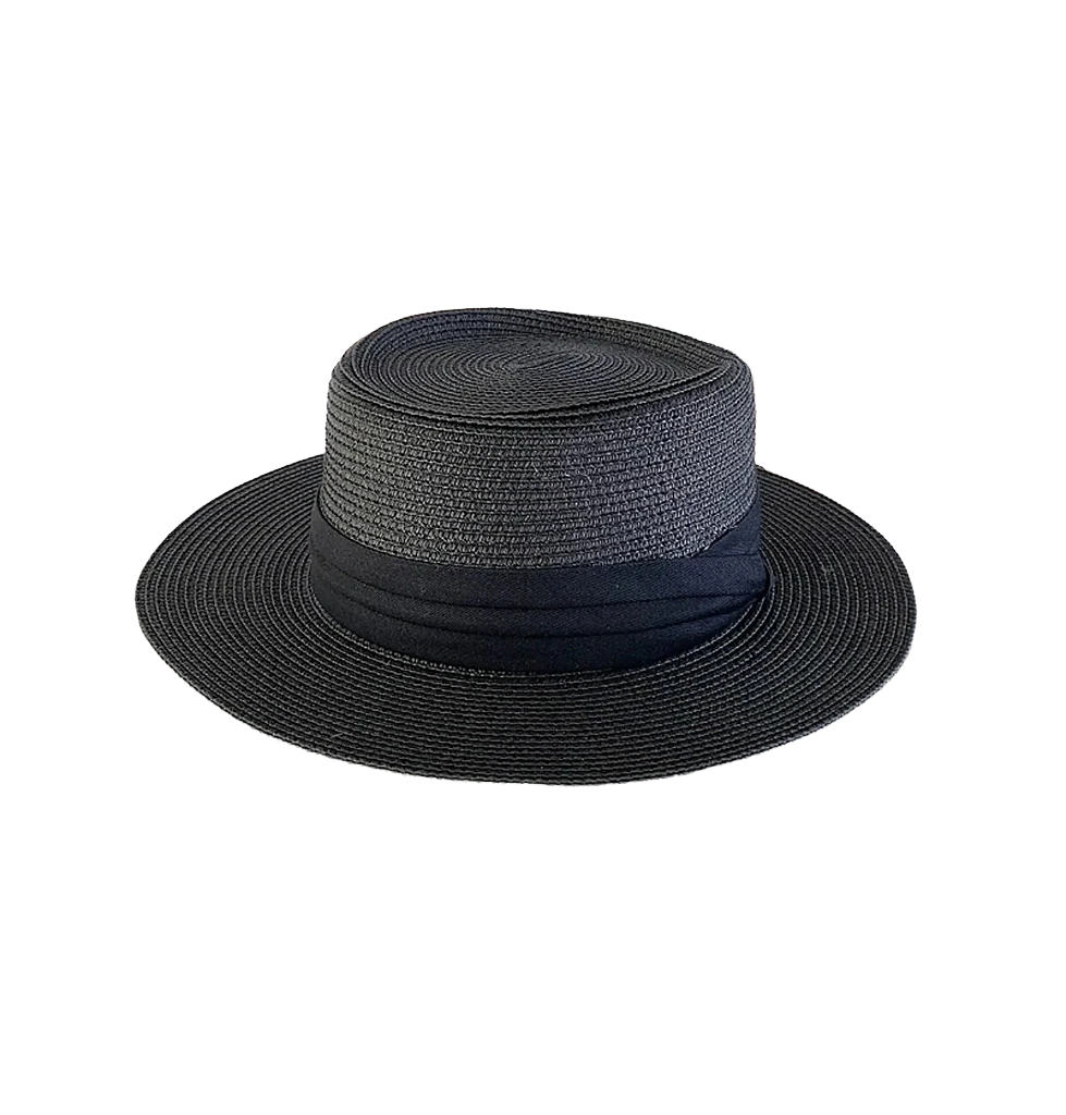 Chapeau Canotier De Soleil En Paille 3 Chapeau Canotier De Soleil En Paille