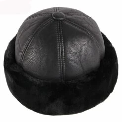 Chapeau épais Cuir Et Fourrure 10 Chapeau épais Cuir Et Fourrure -Chapeau Chic Soldes 9083 hn2tdx