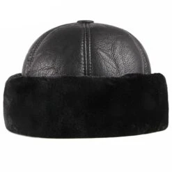 Chapeau épais Cuir Et Fourrure 9 Chapeau épais Cuir Et Fourrure -Chapeau Chic Soldes 9083 ux9dvt