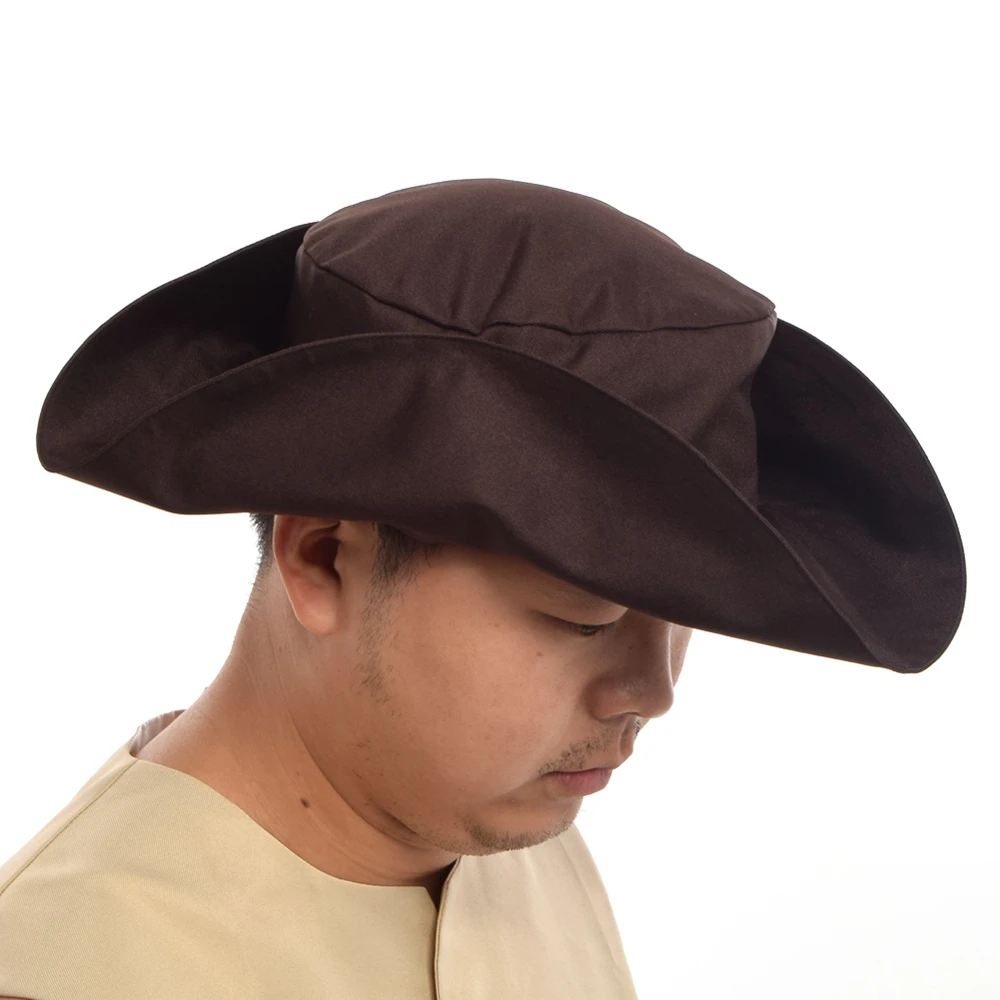 Chapeau Tricorne Marron Pour Déguisement 6 Chapeau Tricorne Marron Pour Déguisement – Image 4