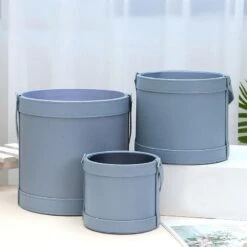 Boîte à Chapeau Colorée En Similicuir 17 Boîte à Chapeau Colorée En Similicuir -Chapeau Chic Soldes 9439 9d1619