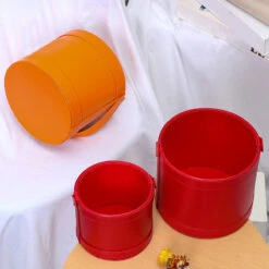 Boîte à Chapeau Colorée En Similicuir 14 Boîte à Chapeau Colorée En Similicuir -Chapeau Chic Soldes 9439 uizabv