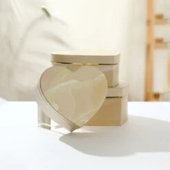 Lot De Trois Boîtes à Chapeau Cœur Marbré 21 Lot De Trois Boîtes à Chapeau Cœur Marbré -Chapeau Chic Soldes 9462 v7rxoj