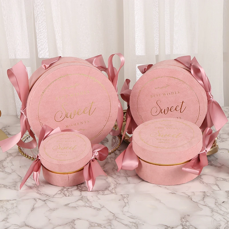 Boite à Chapeau En Velours 6 Boite à Chapeau En Velours – Image 4