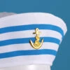 Chapeau De Marin Motif Marinière Pour Enfant 2 Chapeau De Marin Motif Marinière Pour Enfant -Chapeau Chic Soldes 9652 bsjn3o