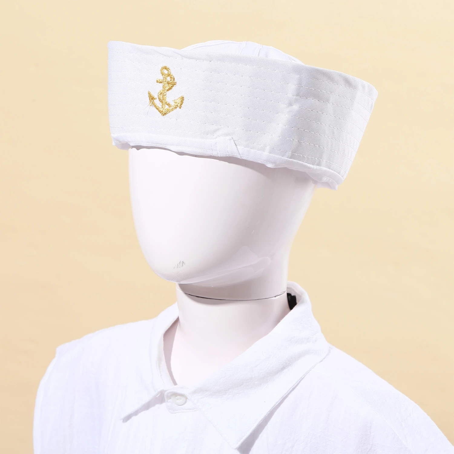 Chapeau De Marin Ancre Dorée Pour Enfant 9 Chapeau De Marin Ancre Dorée Pour Enfant – Image 7