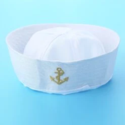 Chapeau De Marin Ancre Dorée Pour Enfant 11 Chapeau De Marin Ancre Dorée Pour Enfant -Chapeau Chic Soldes 9652 wat0na
