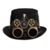 Chapeau Steampunk Noir à Boussole 2 Chapeau Steampunk Noir à Boussole -Chapeau Chic Soldes 9742 85e6ca