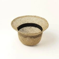 Chapeau Cloche En Paille Tissé Main 13 Chapeau Cloche En Paille Tissé Main -Chapeau Chic Soldes 9821 62675a