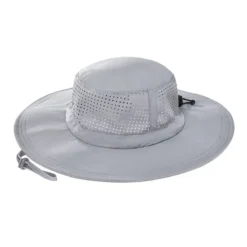 Chapeau De Safari Respirant Unisexe 8 Chapeau De Safari Respirant Unisexe -Chapeau Chic Soldes Chapeau de safari respirant unisexe gris clair