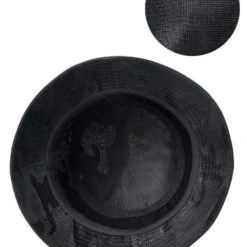 Chapeau Style Bob Respirant Camouflage Noir Unisexe 8 Chapeau Style Bob Respirant Camouflage Noir Unisexe -Chapeau Chic Soldes IMG chapeau bob respirant camouflage noir unisexe 3