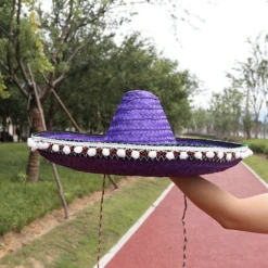 Chapeau De Paille Mexicain Coloré 17 Chapeau De Paille Mexicain Coloré -Chapeau Chic Soldes cmsv
