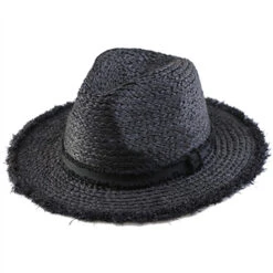 Chapeau Panama En Raphia Et Lanière De Jean 17 Chapeau Panama En Raphia Et Lanière De Jean -Chapeau Chic Soldes cpxn