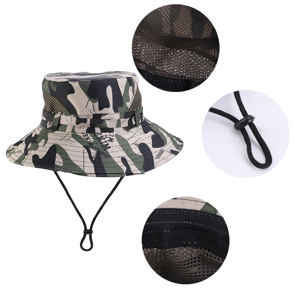 Chapeaux Safari Camouflage Pour Enfant 10 Chapeaux Safari Camouflage Pour Enfant – Image 8