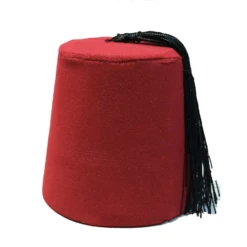 Grand Chapeau Turc Rouge
