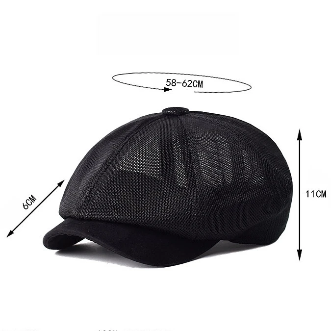 Chapeau Type Béret De Pêche Respirant 9 Chapeau Type Béret De Pêche Respirant – Image 7