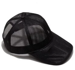 Chapeau Type Casquette En Maille Aérée -Chapeau Chic Soldes peche7