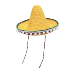 Chapeau De Paille Mexicain Coloré 15 Chapeau De Paille Mexicain Coloré -Chapeau Chic Soldes psj