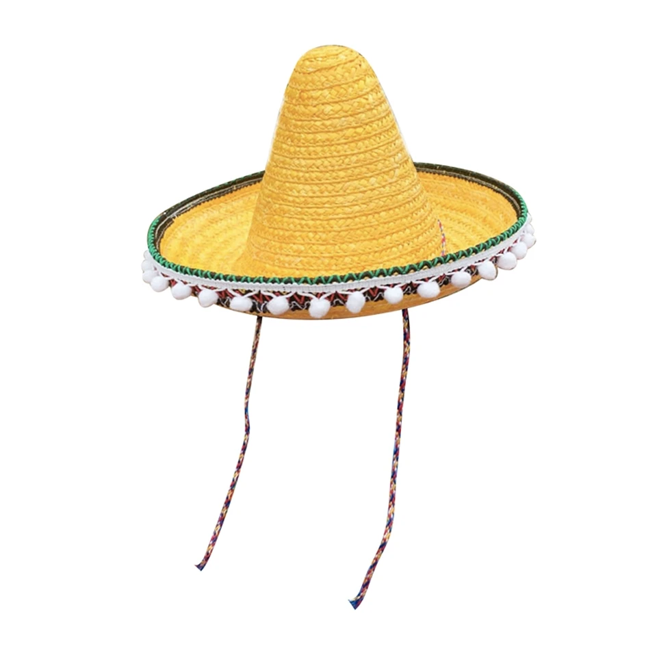 Chapeau De Paille Mexicain Coloré 7 Chapeau De Paille Mexicain Coloré – Image 5
